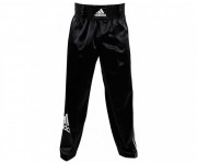Брюки для кикбоксинга Adidas Pants Kickboxing Full Contact черные