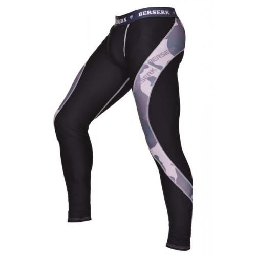 Штаны компрессионные CAMO black