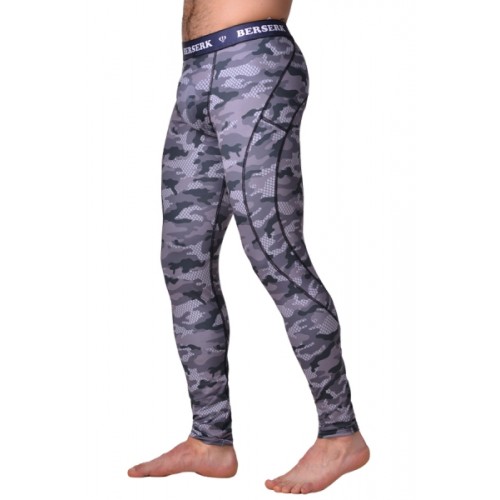 Штаны компрессионные TACTICAL FORCE camo grey