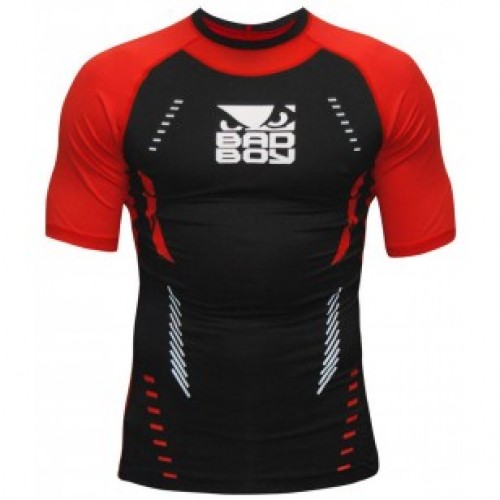 Рашгард с коротким рукавом Bad Boy Sphere Black/Red