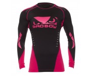 Рашгард женский с длинным рукавом Bad Boy Sphere Black/Pink
