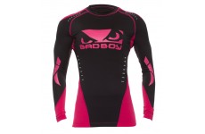 Рашгард женский с длинным рукавом Bad Boy Sphere Black/Pink