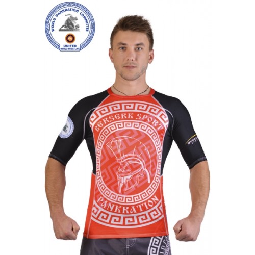 Рашгард for pankration APPROVED WPC red