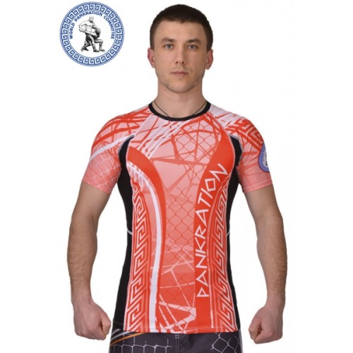 Рашгард for Pankration 3D APPROVED WPC red