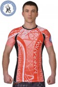 Berserk 12769 Рашгард for Pankration 3D APPROVED WPC red фото