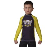 Рашгард MMA KIDS yellow