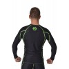 Рашгард для MMA LEGACY LONG SLEEVE black/green  фото 2