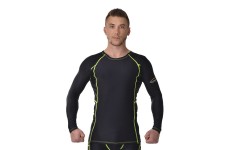 Рашгард для MMA LEGACY LONG SLEEVE black/yellow