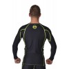 Рашгард для MMA LEGACY LONG SLEEVE black/yellow  фото 2