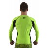 Рашгард для MMA LONG SLEEVE HYPER NEON green  фото 2