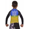 Рашгард UKRAINE FIGHTER KIDS black  фото 2