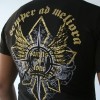 Рашгард короткий рукав BLITZSPORT Bad Breed rashguard Черный  фото 2