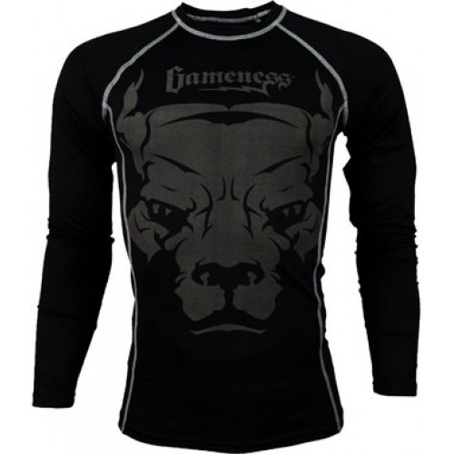 Рашгард длинный рукав Gameness Elite Rash Guard Черный