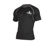 Рашгард короткий рукав Gameness Top Dog Black Short Sleeve Rash Guard