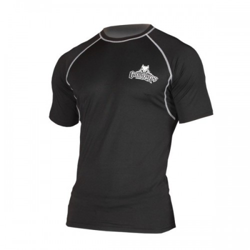 Рашгард короткий рукав Gameness Top Dog Black Short Sleeve Rash Guard