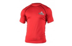 Рашгард короткий рукав Gameness Top Dog Red Short Sleeve Rash Guard