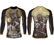 Рашгард длинный рукав GAWAKOTO Monkey King Принт
