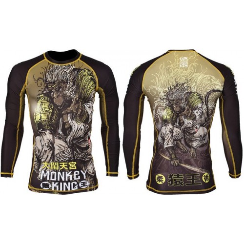 Рашгард длинный рукав GAWAKOTO Monkey King Принт