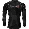 Рашгард длинный рукав HAYABUSA Metaru 47 Rash Guard Longsleeve Black Черный  фото 2