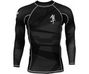 Рашгард длинный рукав HAYABUSA Metaru 47 Rash Guard Longsleeve Black Черный