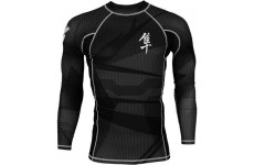 Рашгард длинный рукав HAYABUSA Metaru 47 Rash Guard Longsleeve Black Черный