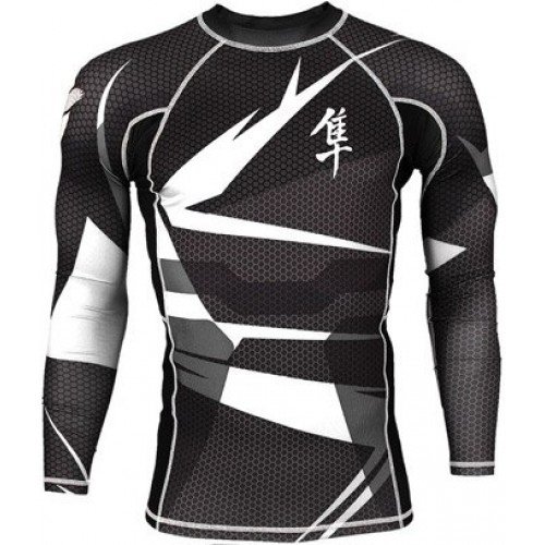 Рашгард длинный рукав HAYABUSA Metaru 47 Rash Guard Longsleeve White