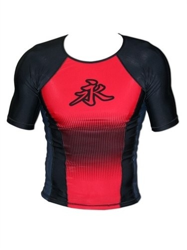 Рашгард короткий рукав KEIKO RACA Dot Rash Guard Красный
