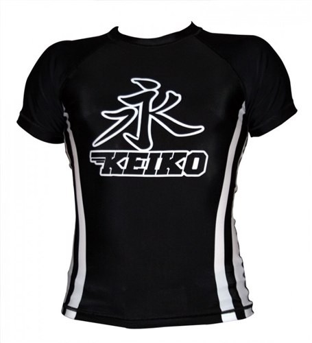 Рашгард короткий рукав KEIKO RACA Speed Rash Guard Black Черный