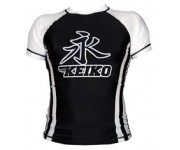 Рашгард короткий рукав KEIKO RACA Speed Rash Guard White Черный