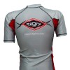 Рашгард короткий рукав MASARU Short Sleeve Rash Guard Grey-red Серый  фото 2