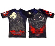 Рашгард короткий рукав MASARU Short Sleeve Rash Guard Morcegao Принт