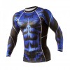 Рашгард Peresvit Beast Silver Force Rashguard Long Sleeve Blue  фото 2