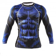 Peresvit 8552 Рашгард Peresvit Beast Silver Force Rashguard Long Sleeve Blue фото