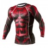 Рашгард Peresvit Beast Silver Force Rashguard Long Sleeve Red  фото 5