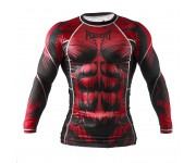Рашгард Peresvit Beast Silver Force Rashguard Long Sleeve Red