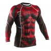 Рашгард Peresvit Beast Silver Force Rashguard Long Sleeve Red  фото 3