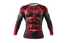 Рашгард Peresvit Beast Silver Force Rashguard Long Sleeve Red