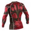Рашгард Peresvit Beast Silver Force Rashguard Long Sleeve Red  фото 6