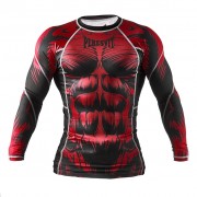 Peresvit 8553 Рашгард Peresvit Beast Silver Force Rashguard Long Sleeve Red фото