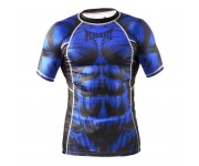 Рашгард Peresvit Beast Silver Force Rashguard Short Sleeve Blue