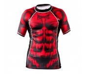 Рашгард Peresvit Beast Silver Force Rashguard Short Sleeve Red