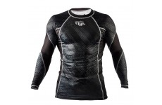 Рашгард Peresvit Immortal Silver Force Rashguard Long Sleeve Black Rain