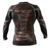 Рашгард Peresvit Immortal Silver Force Rashguard Long Sleeve Lava  фото 5