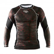 Peresvit 8563 Рашгард Peresvit Immortal Silver Force Rashguard Long Sleeve Lava фото