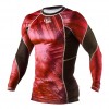 Рашгард Peresvit Immortal Silver Force Rashguard Long Sleeve Red Burn  фото 3