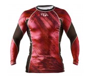 Рашгард Peresvit Immortal Silver Force Rashguard Long Sleeve Red Burn