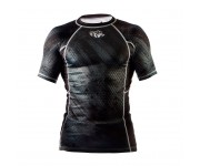 Рашгард Peresvit Immortal Silver Force Rashguard Short Sleeve Black Rain