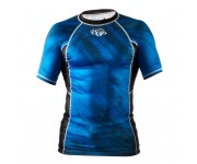 Рашгард Peresvit Immortal Silver Force Rashguard Short Sleeve Dark Marine