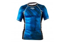 Рашгард Peresvit Immortal Silver Force Rashguard Short Sleeve Dark Marine