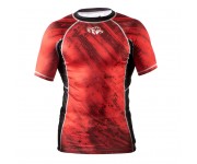 Рашгард Peresvit Immortal Silver Force Rashguard Short Sleeve Red Burn